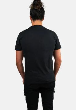T-shirt manches courtes noir POLA COSUE