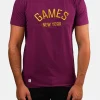 T-shirt manches courtes rouge GAMES COSUE