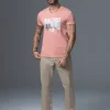 T-shirt rose SPHAX MAPS