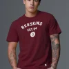 T-shirt rouge JONJON MARK