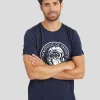 T-shirt VENDOME NATIONAL bleu marine