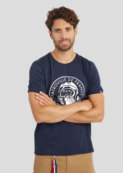 T-shirt VENDOME NATIONAL bleu marine