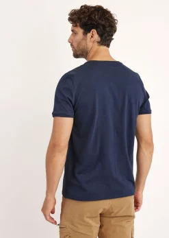 T-shirt VENDOME NATIONAL bleu marine