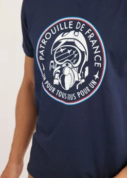 T-shirt VENDOME NATIONAL bleu marine