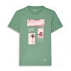 T-shirt vert PALMISLAND MARK