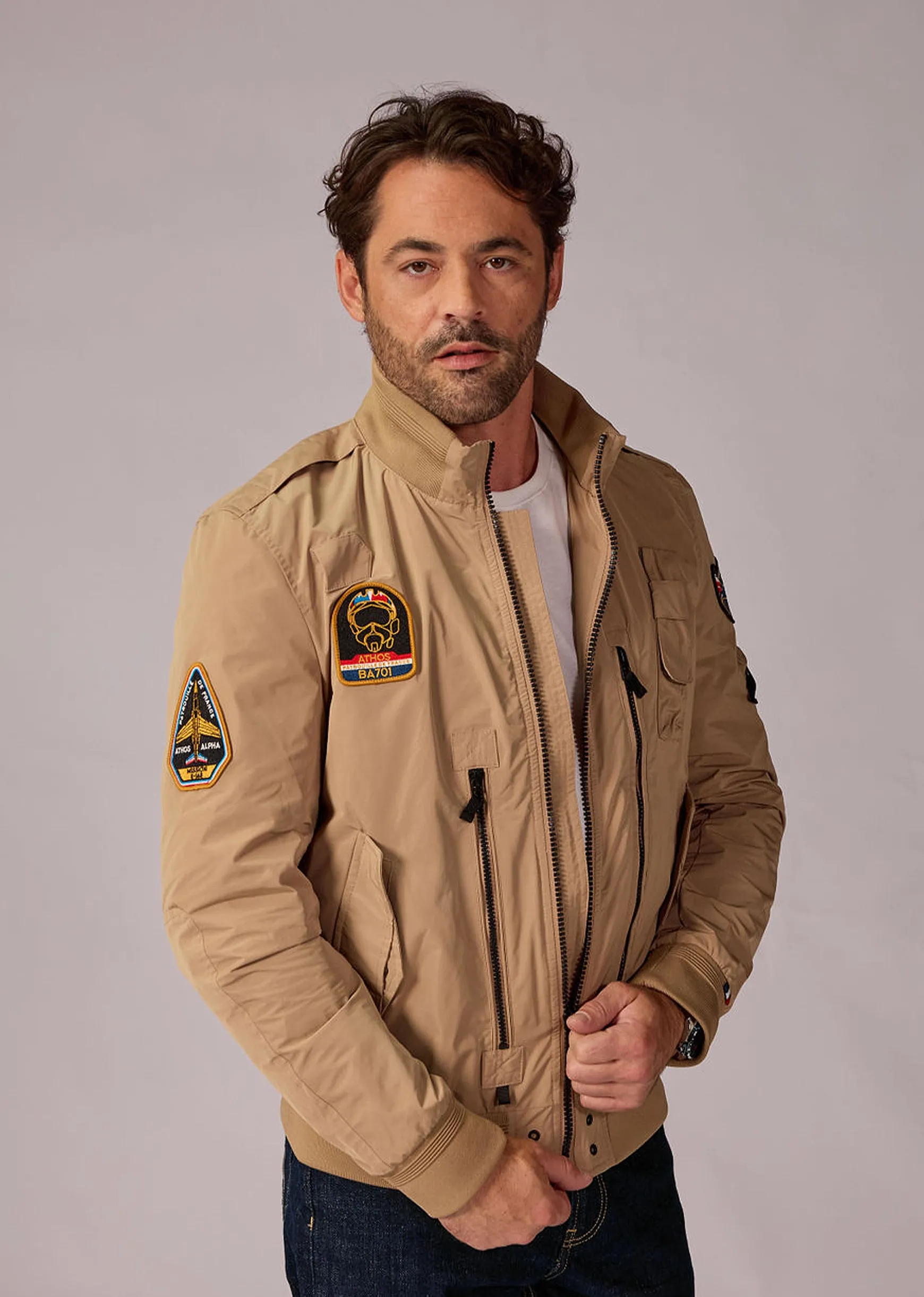 Veste beige CRUISER MEMORY
