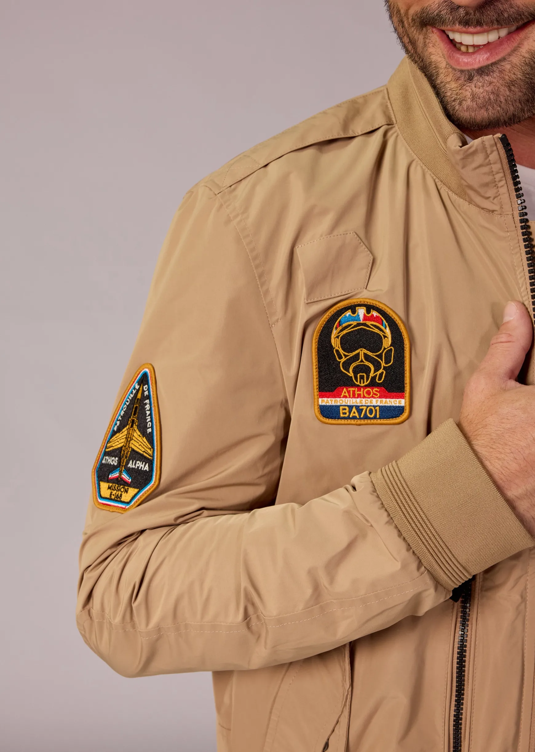 Veste beige CRUISER MEMORY