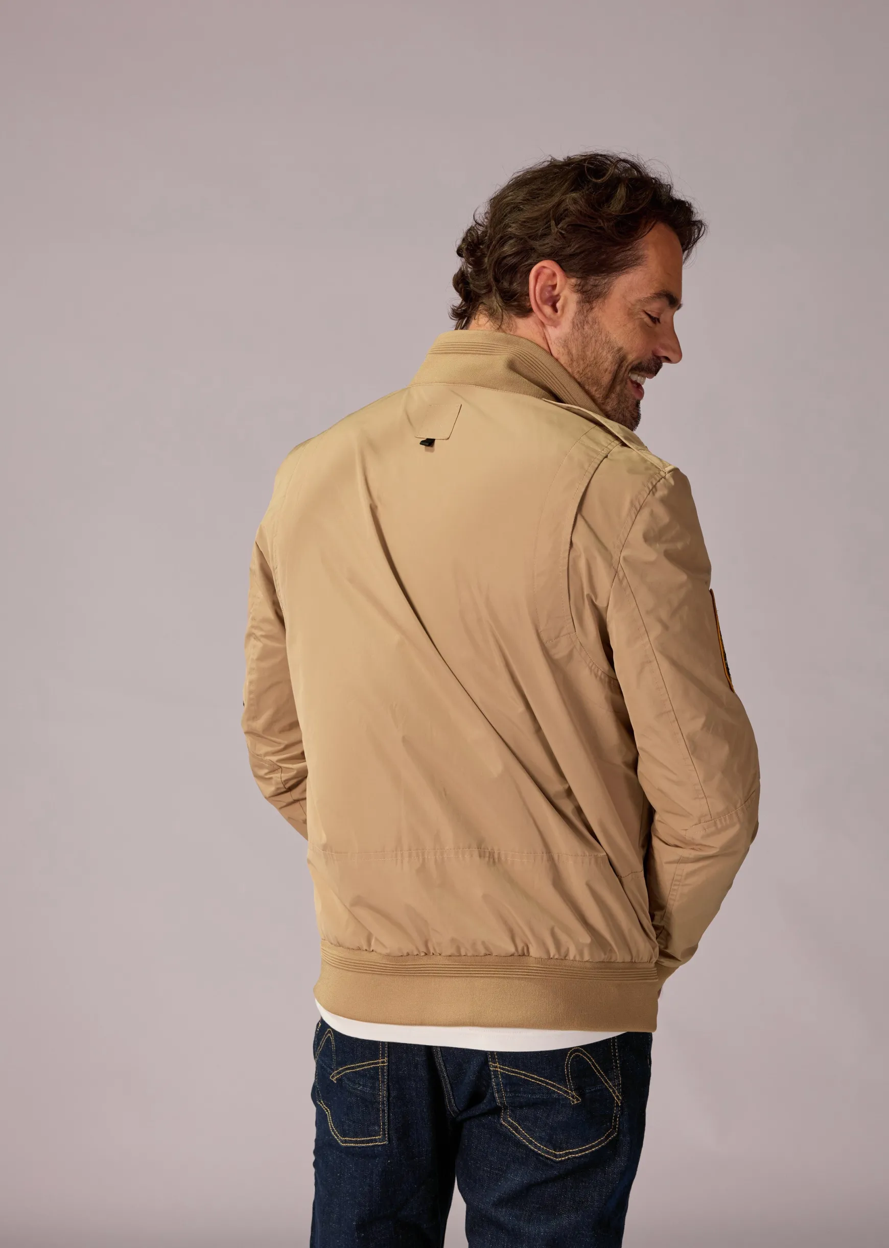 Veste beige CRUISER MEMORY