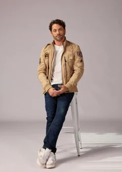 Veste beige CRUISER MEMORY