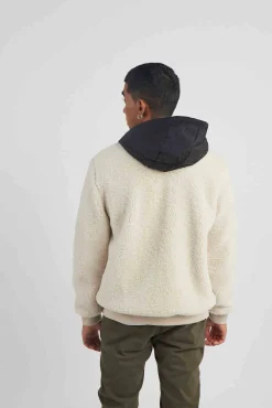 Veste blanc cassé / noire PACI SKY