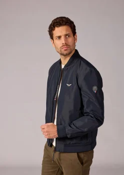 Veste bleue marine CREW AIRJET