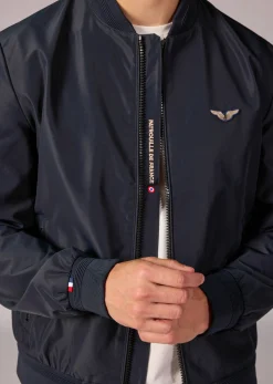 Veste bleue marine CREW AIRJET