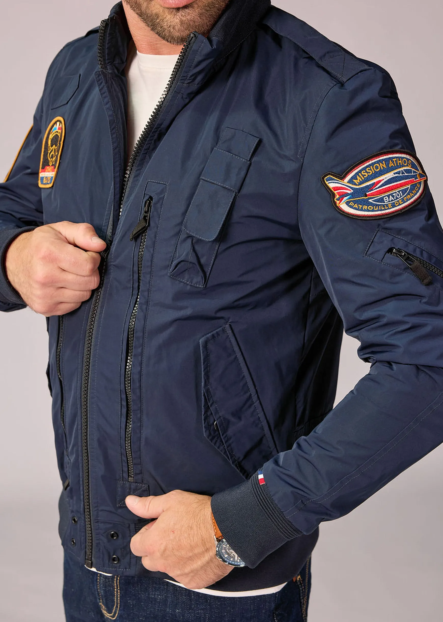 Veste bleue marine CRUISER MEMORY