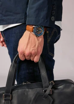 Veste bleue marine ROMEO FUTURA