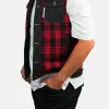 Veste sans manche noire DAWN PLOUTCH