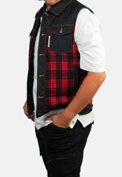 Veste sans manche noire DAWN PLOUTCH