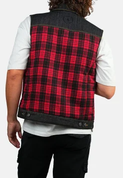 Veste sans manche noire DAWN PLOUTCH